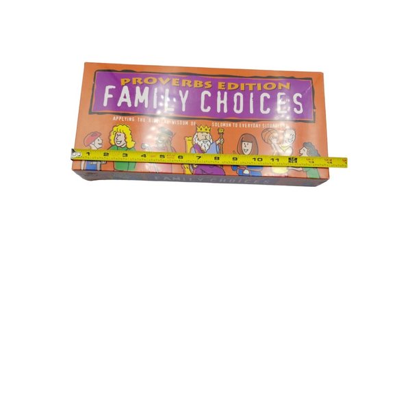 VTG Family Choices Proverbs Edition Faith Kidz Board Game Family Night - Picture 12 of 13